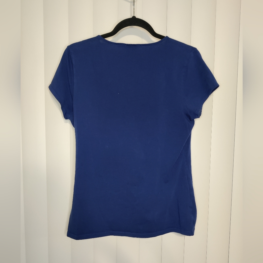 Ann Taylor Royal Blue Top - Picture 2 of 3